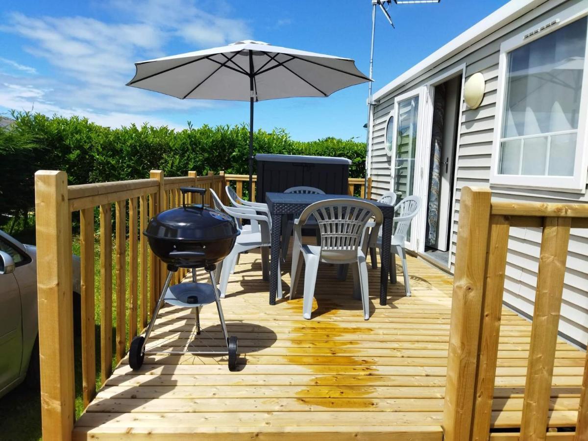 Mobil Home-Les Lins Bleus Biville-sur-Mer エクステリア 写真